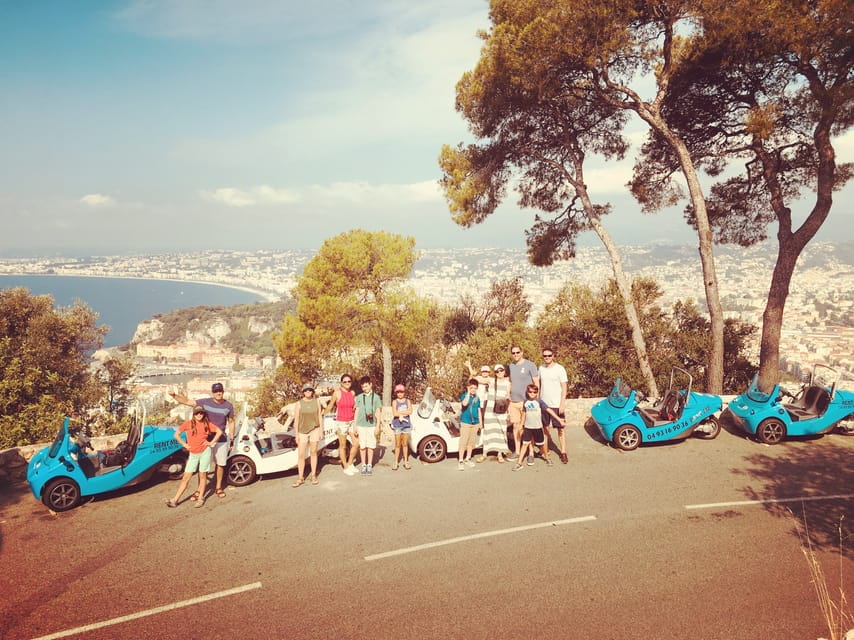 From Nice: 2-Hour Scenic Drive by 3-Wheel Vehicle - Villefranche Sur Mer Beach