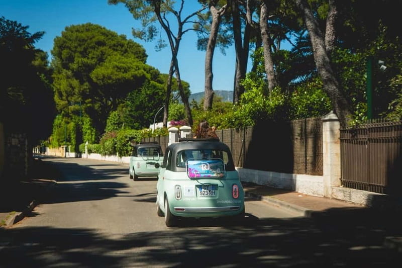 From Nice: Follow a guide in an electric car along the French Riviera! - Exploring the French Riviera in a Vintage Electric Fiat Topolino