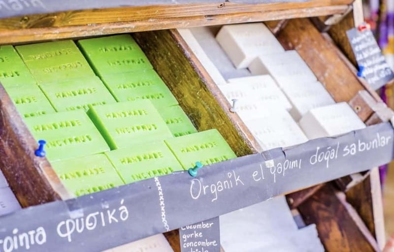 From North Cyprus: Nicosia city walking tour - Shopping at the Covered Market: A Feast for the Senses