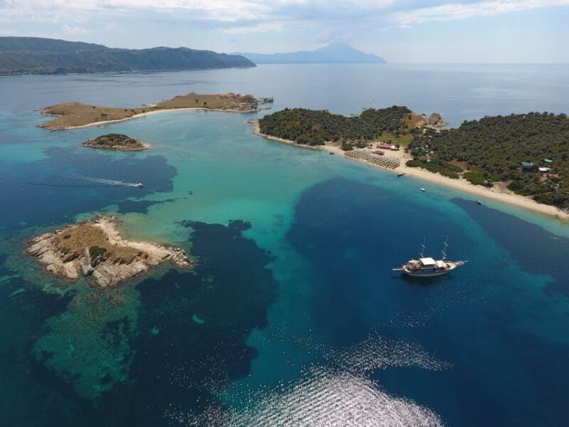 From Ouranoupoli: Blue Lagoon Two Island Cruise - Exploring Halkidiki’s Coastal Gems on the Blue Lagoon Cruise