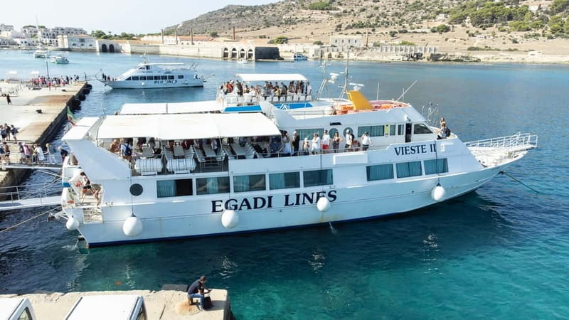 From Palermo: Bus & Cruise to Favignana & Levanzo with Lunch - Key points / Takeaways