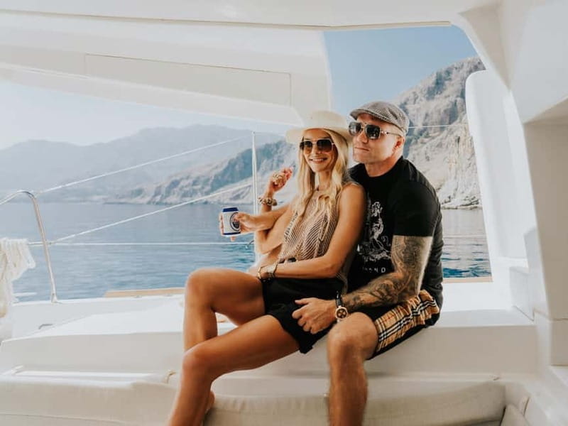 From Panormo: Luxe All-Inclusive Catamaran Cruise with Lunch - An Authentic Crete Catamaran Cruise: A Detailed Look