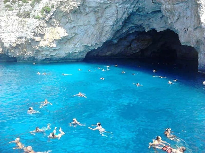 From Parga: Full-Day Cruise to Paxi Islands & the Blue Caves - A Dip into the Ionian Sea: Full-Day Cruise to Paxos & Blue Caves from Parga