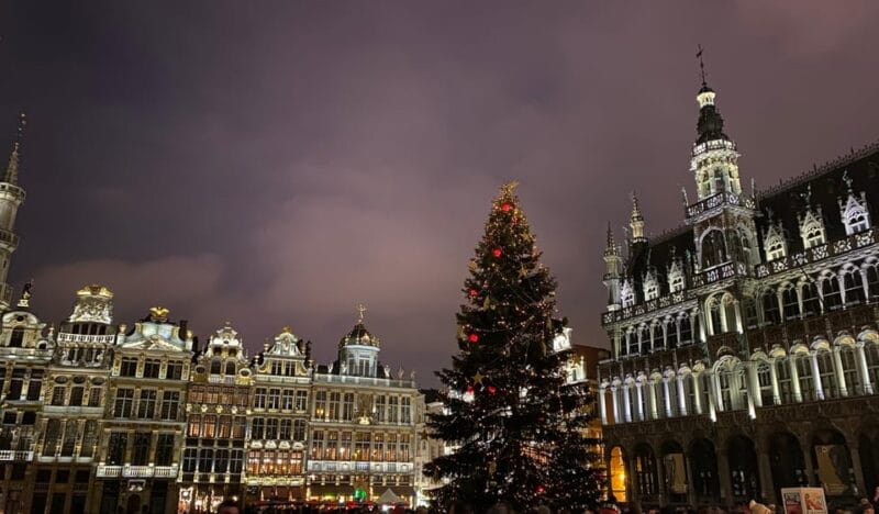 From Paris: Brussels Christmas Market, City Tour, ChocoStory - Key points / Takeaways