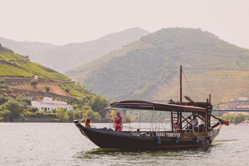 From Pinhão: Private Rabelo Boat Douro Tour with Port Wine - Scenery and Heritage on the Douro River