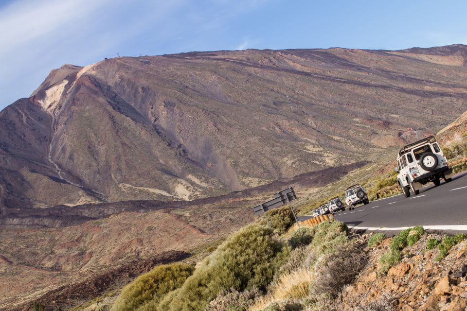 From Playa De Las Américas: Full-Day Teide Jeep Safari - Participant Information