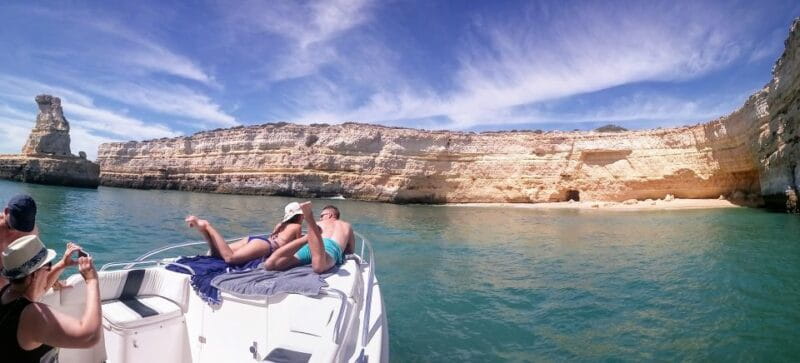 From Portimão: Private Benagil Caves Boat Tour with Drinks - The Perfect Start: Meeting Point and Logistics