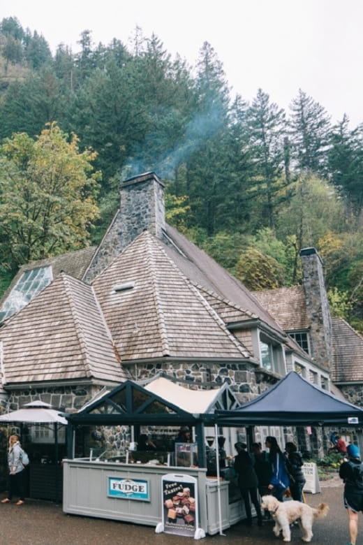 From Portland: Waterfalls, Mt Hood, and Wine Day Tour - Multnomah Falls