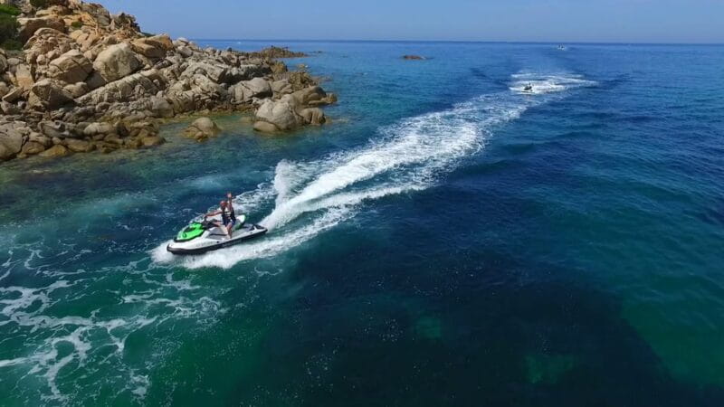 From Propriano, Jetski tour Cala d' Aguillia - 2 h - How the Experience Unfolds