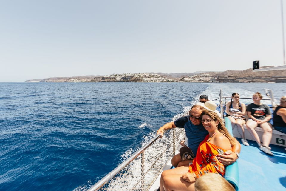 From Puerto Rico De Gran Canaria: Dolphin Watching Cruise - Safety Measures and Recommendations