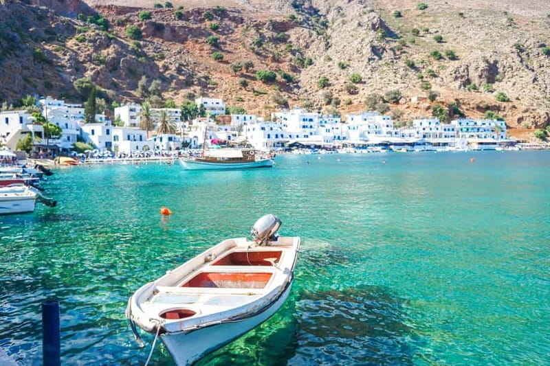 From Rethymno/Chania: Loutro Day Trip by Boat - Free Time in Loutro: Explore, Swim, or Dine