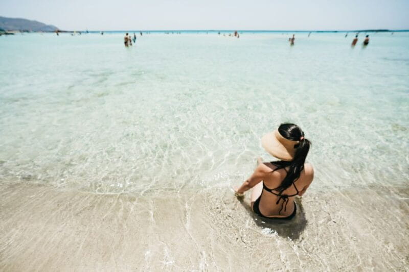 From Rethymno/Kavros: Elafonissi Pink Sand Beach Tour - Arriving at Elafonissi: Four Hours of Sun, Sand, and Relaxation
