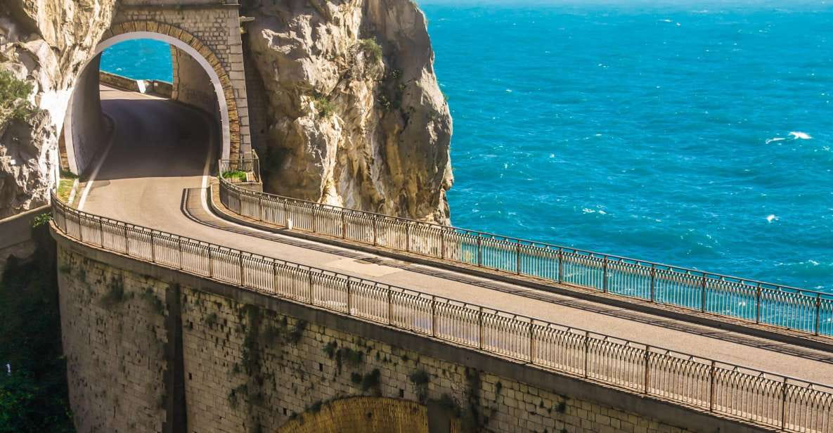 From Rome: Transfer to Amalfi Coastline via Pompeii - Key Points
