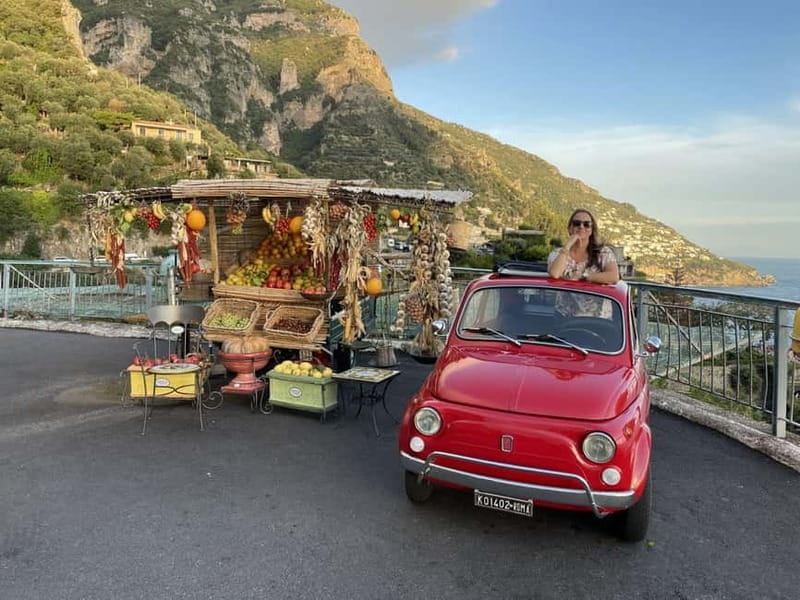 From Salerno: Amalfi Coast Vintage Fiat 500 Tour - Discovering the Amalfi Coast in a Classic Fiat