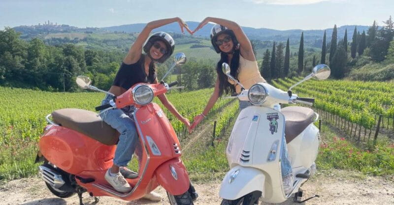 From San Gimignano: Chianti Half-Day Vespa Tour with Lunch - Key points / Takeaways