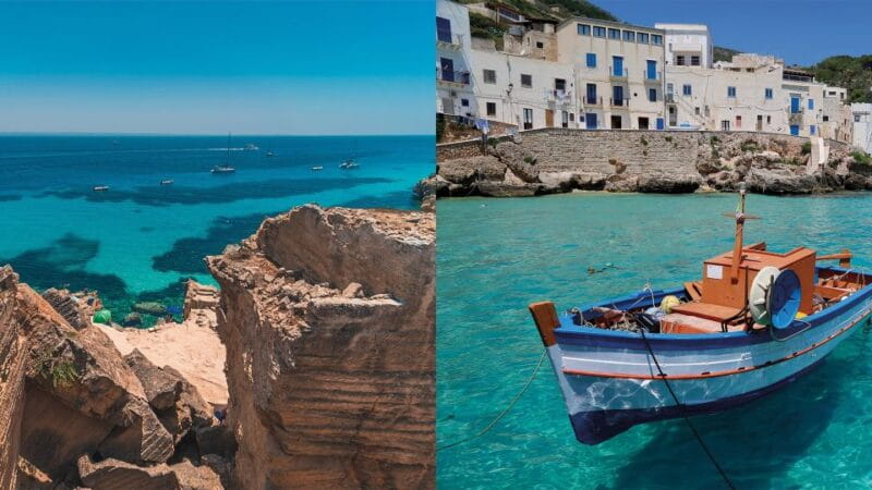 From San Vito: Boat Excursion to Favignana and Levanzo - From San Vito: Boat Excursion to Favignana and Levanzo
