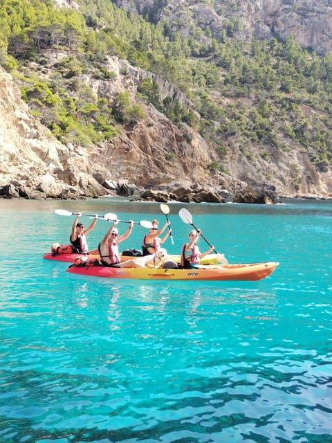 From Sant Elm: Kayak Tour Into the Sunset - Picnic Included - Included Equipment
