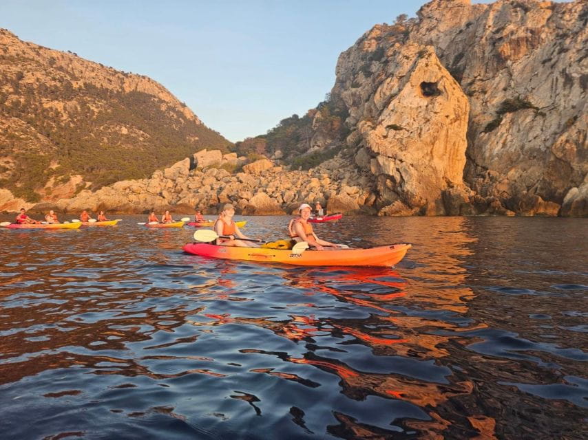 From Sant Elm: Kayak Tour Into the Sunset - Picnic Included - Customer Feedback
