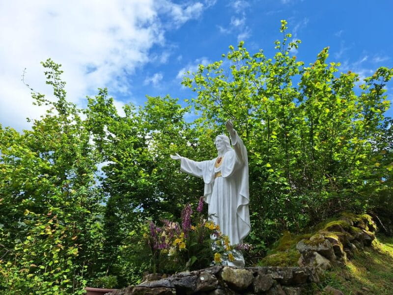 from Santander: Fascinating Saint Sebastian of Garabandal - The Scenic Drive Through Saja Nansa Nature Park
