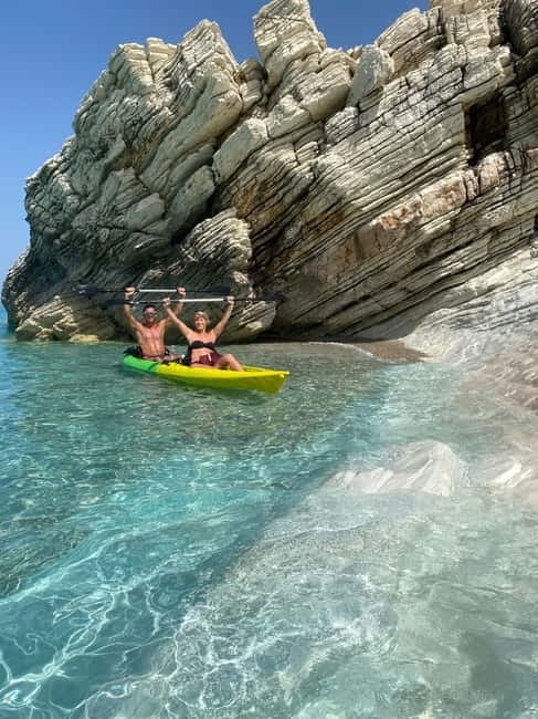 From Saranda: Lukova Kayak & SUP Tour with Transfer - The Sum Up