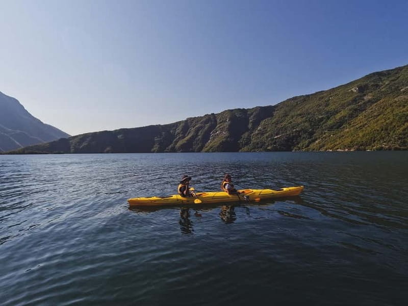 From Shkoder: Kayak Tour on Komani Lake with Lunch - Exploring Komani Lake by Kayak: An Authentic Adventure