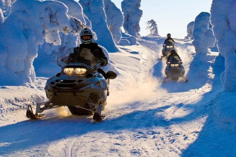 From Sirkka: Lapland Snowmobile Safari in Levi - The Itinerary and the Ride