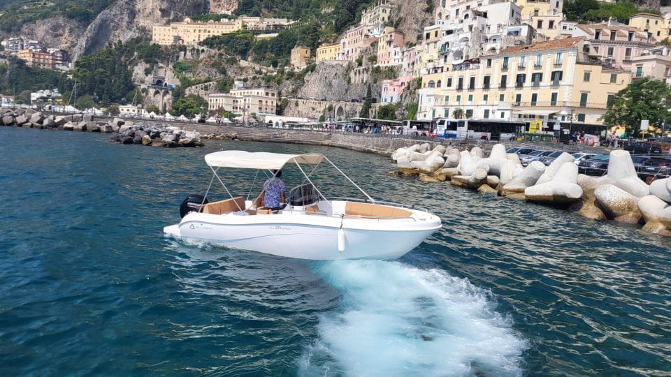 From Sorrento: Amalfi Coast Private Boat Tour With Skipper - Inclusions in the Tour