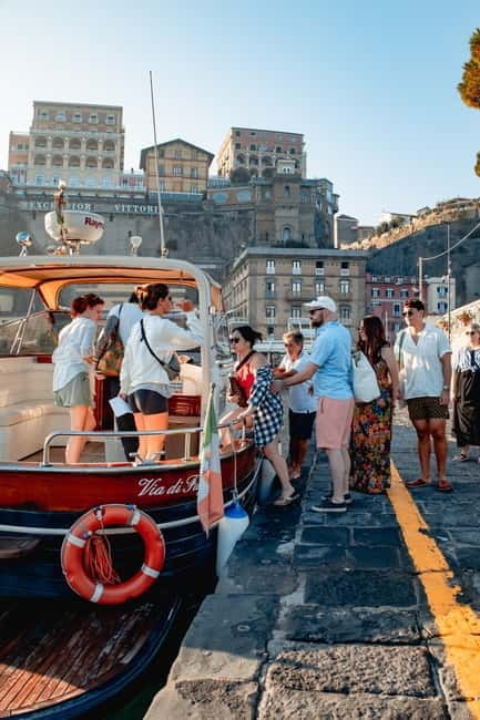 From Sorrento: Capri Small Group Boat Day Tour - Key Points / Takeaways