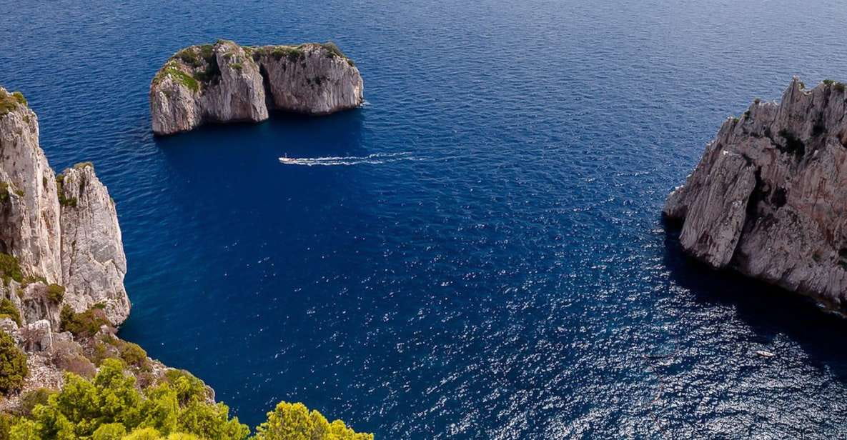 From Sorrento to Capri and Positano: Private Boat Tour - Swimming in Turquoise Coves