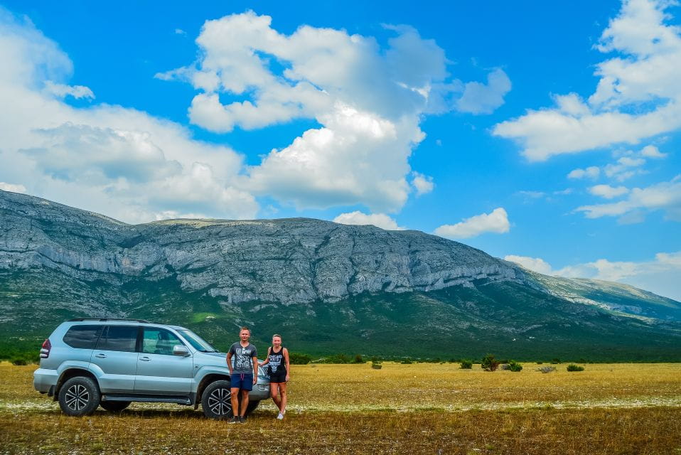 From Split: All-Inclusive Horse Riding and Jeep Exploration - Meeting Point and Availability