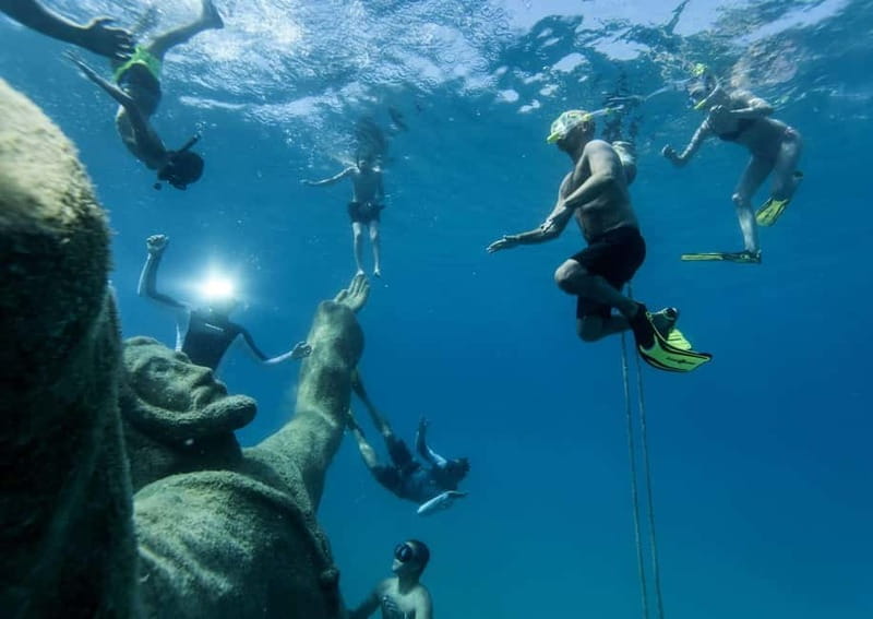 From Split: Blue Lagoon & Underwater Museum (Lunch & drinks) - Entering the Blue Lagoon: What to Expect