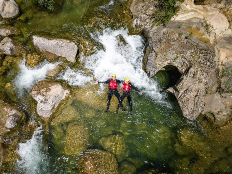From Split/estanovac: Extreme Canyoning on Cetina River - Walking Between Sections: A Moderate Challenge