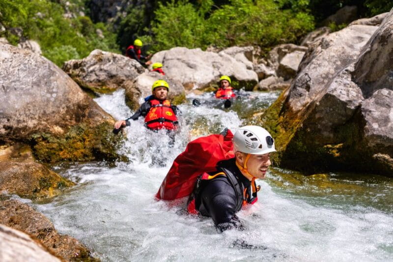 From Split/estanovac: Extreme Canyoning on Cetina River - The Final Abseil: The Ultimate High Point