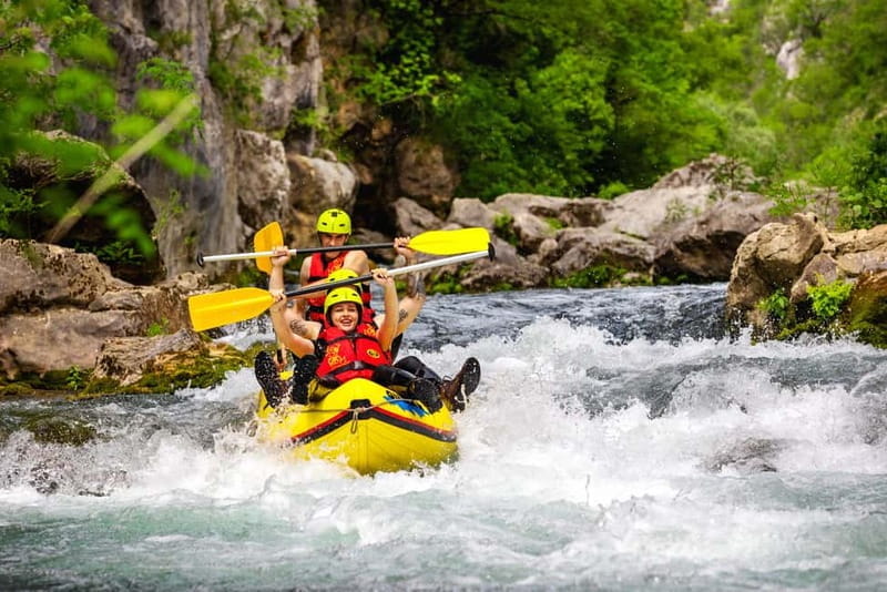 From Split/estanovac: Whitewater Rafting on Cetina River - Value and Cost