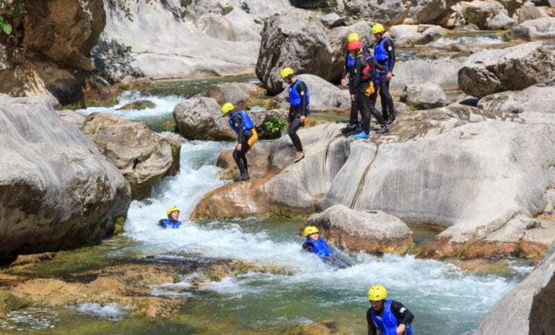 From Split or Zadvarje: Cetina River Canyoning - Waterfalls and Natural Pools—The Showstoppers