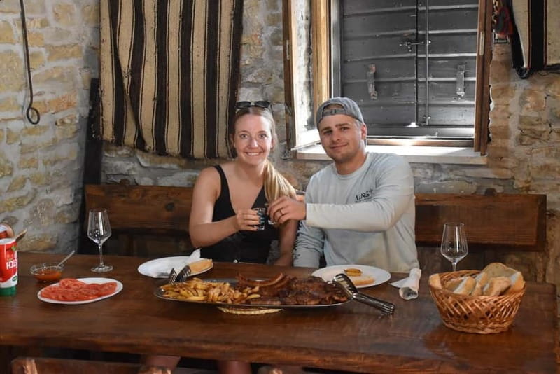 From Split: Private Guided ATV Tour with Lunch - Authentic Dalmatian Peka: Savoring the Local Flavors