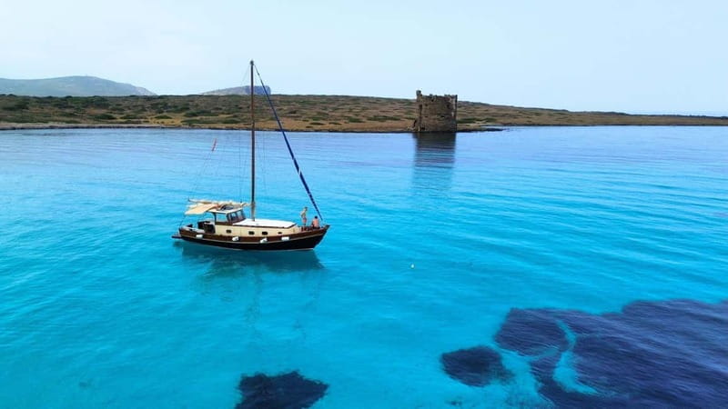 From Stintino: wooden boat excursion to Asinara Island - Discovering the Gulf of Asinara from Stintino