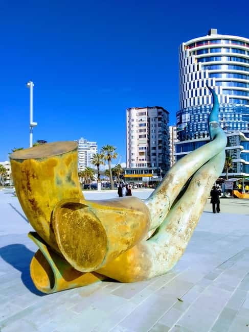 From Tirana: Durrës  Ancient Ruins & Coastal Views Tour - Entering Durrës: A city of contrasts