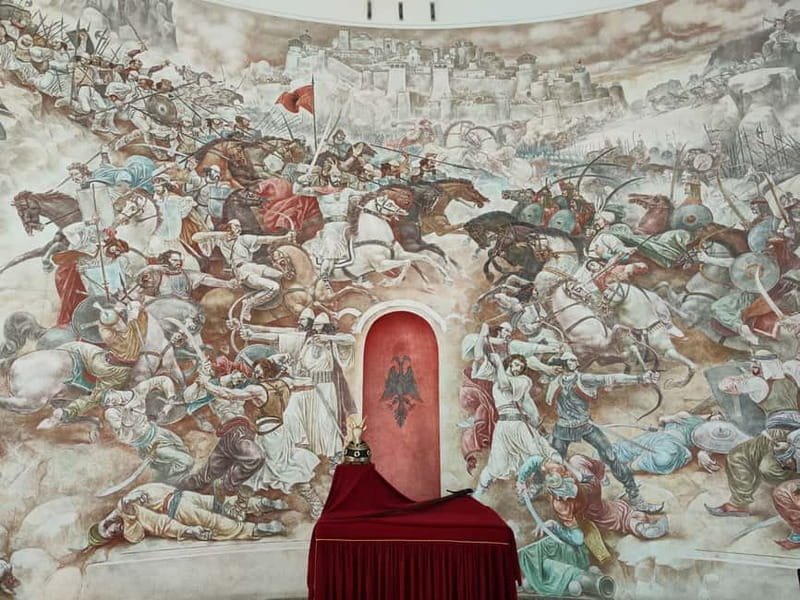 From Tirana: Kruja City & Holy Cave of Sari Salltik Day Tour - The Vibrant Old Bazaar and Handicraft Market