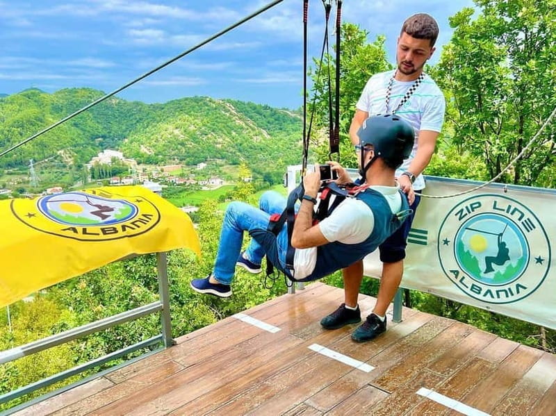 From Tirana: Petrela Zipline Adventure with Transport - FAQs