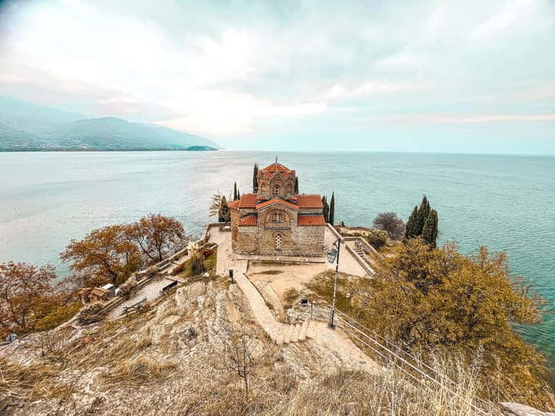 From Tirana,Day Tour: UNESCO site Ohrid Lake - Visiting Archaeological and Religious Sites
