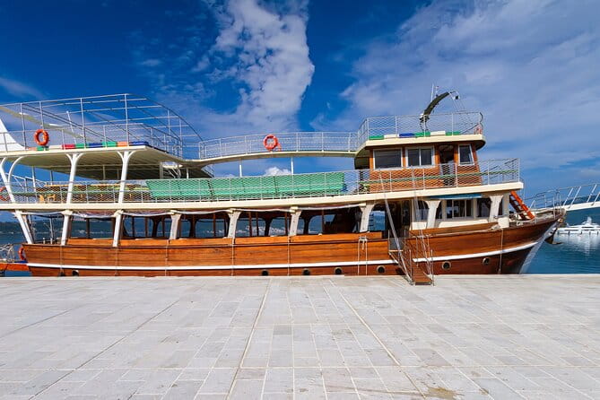 From Tivat/Kotor: Whole Boka Bay Guided Cruise, Comfortable Ship - Visiting Our Lady of the Rocks