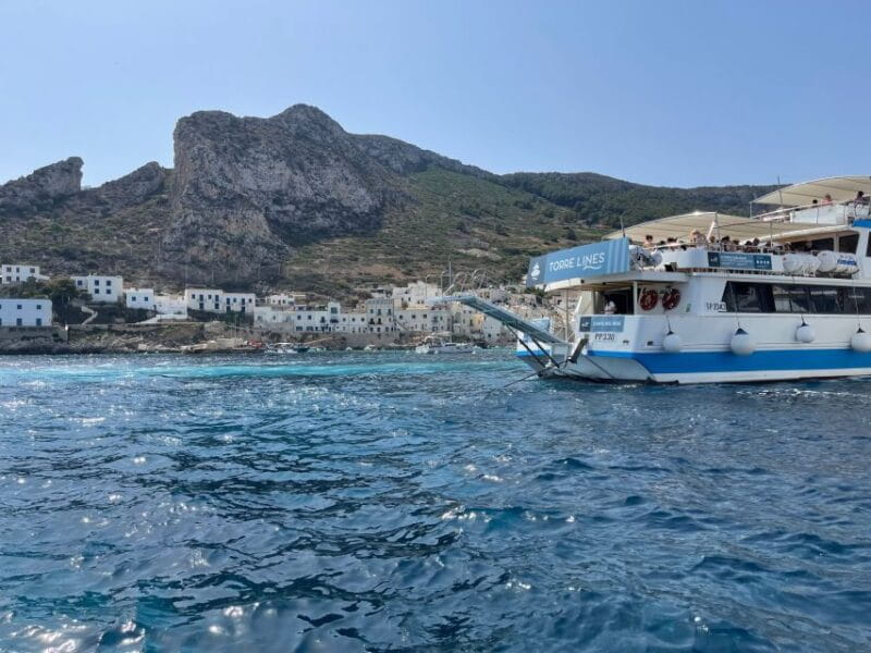 From Trapani: Favignana and Levanzo Motorboat Cruise - Lunch on Board: Enjoying Sicilian Flavors