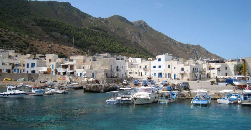 From Trapani: Marettimo Grottos Cruise & Local Food Tastings - The Island of Levanzo and Panoramic Views