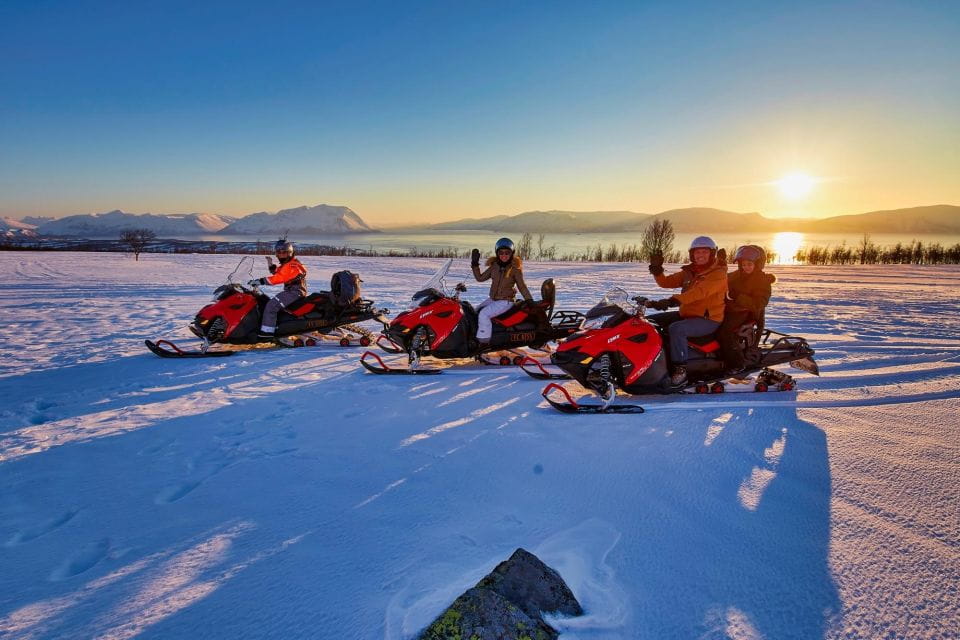 From Tromsø: Lyngen Alps Guided Snowmobile Tour - Group Size