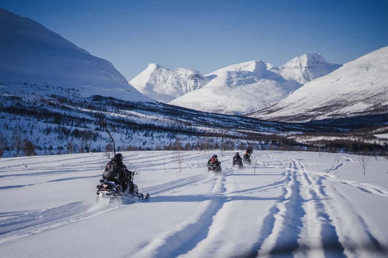 From Tromsø: Snowmobiling at Camp Tamok & Snow Park Visit - The Arctic Ride: Snowmobiling at Camp Tamok