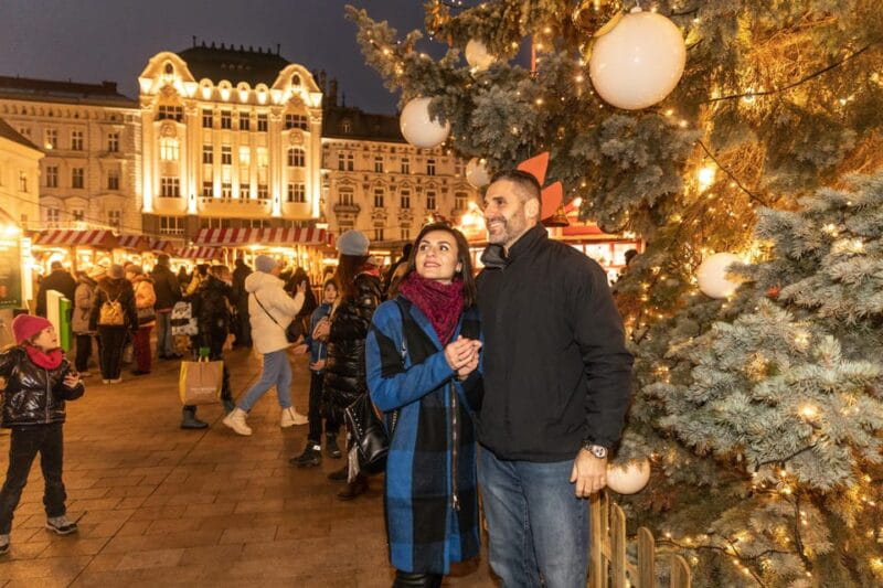 From Vienna: Bratislava Christmas Market Half Day Trip - Embracing the Festive Spirit at the Christmas Market
