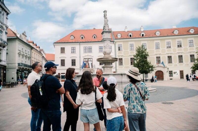 From Vienna: Bratislava City Tour with Food Options - Exploring Bratislava with a Local Touch