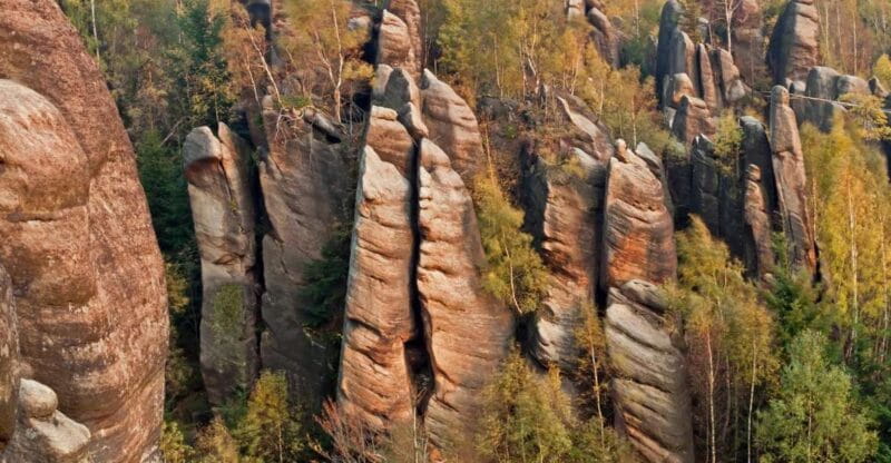 From Wroclaw: Hiking Trail in Rock City Adrspach - Exploring the Geological Wonders