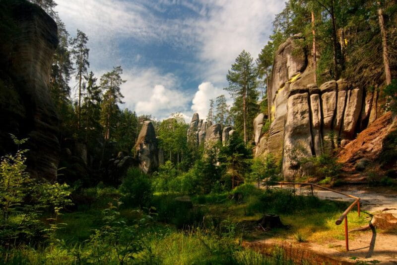 From Wroclaw: Hiking Trail in Rock City Adrspach - The Mouse Hole and Final Highlights